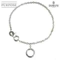 ダミアーニ DAMIANI Dサイド ダイヤ ブレスレット 18cm K18 WG ホワイトゴールド 750 Diamond Bracelet 90318972のサムネイル