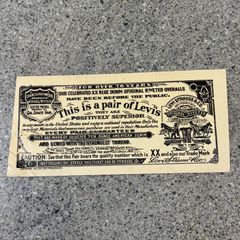 【一枚】 FOR OVER 70 YEARS LEVI'S ギャラチケ 一枚】 FOR OVER 70 YEARS LEVI'S ギャラチケ - メルカリ