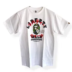 新品未使用 LIBERTY WALK リバティウォーク 【 BAPE X LBWK 】KATAKANA COLLEGE TEE 1K73-110-919 WHITE Sサイズ 管理番号:2186-3300のサムネイル