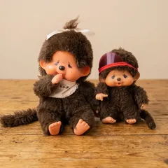 【T2B5】古いモンチッチ、２体セット 日本生まれのヴィンテージモンチッチ2体セット | Frau Vintage