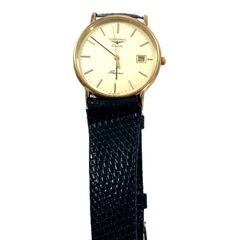 C13 LONGINES Conquest アナログ腕時計 ゴールド/ブラック - メルカリ