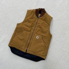 ☆《M》 Carhartt ダックベスト ブラウン メキシコ製 - メルカリ