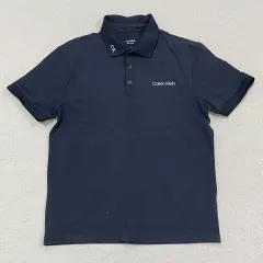 L カルバン・クライン パフォーマンス ピケ 半袖 ポロシャツ 0401-1