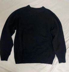 LE TRICOT DE LA MER 黒 リブ編み ニット - メルカリ