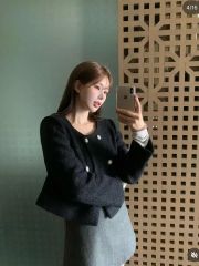 シーニュ cygne ダックジャケット Madeleine 美品 S グレー - メルカリ