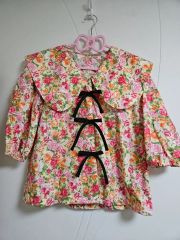 ヴィンテージ レース クロシェ 刺繍 tops itimi - メルカリ