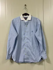 ポロ CHAPS ストライプ シャツ