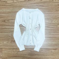 pois UV cardigan カーディガン ホワイト ポワ ラッシュガード - メルカリ