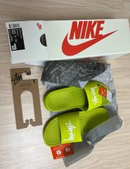 NIKE × STUSSY ベナッシ サンダル 27cm ボルト - メルカリ