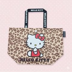 サンリオハウス ルクア大阪限定 キティフェイストートバッグ ヒョウ柄