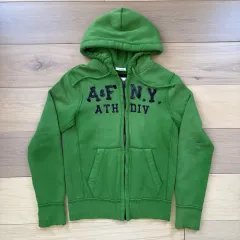 Abercrombie & Fitch Y2K ヴィンテージ マッスルフィット フード ジップアップ