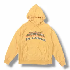 参考上代30800円 BOWWOW FINK ELIMINATORS HOODIE AGED フィンクイリミネーターパーカー スウェットフーディー バウワウ イエロー L （14611M）のサムネイル