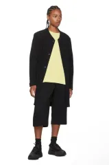 (メンズ服) ISSEY MIYAKE HOMME PLISSÉ テーラード プレート 1 ロングコート(新品)のサムネイル