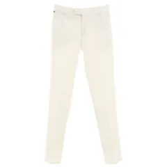 【新品】ジーティーアー G.T.A FEDERICO SLIM ストレッチコットン ワンプリーツスラックスパンツ クリーム【サイズ44】【メンズ】のサムネイル