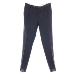 【新品】ジーティーアー G.T.A FEDERICO SLIM ウール ドレススラックスパンツ ダークネイビー【サイズ50】【メンズ】のサムネイル