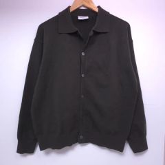 Burberry's 90s vintage 襟付きカーディガン ネイビー - メルカリ