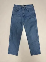 リーバイス シルバータブ ルーズフィット デニム W32 L32 34サイズ感
