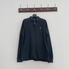 ポロ ラルフローレン メンズ ロングスリーブ ポロシャツ カラーTシャツ 100-105