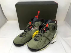◆NIKE AIR JORDAN 6 RETRO SP TRAVIS SCOTT CN1084-200 スニーカー エアジョーダン 28cm 外箱付 中古◆21138★