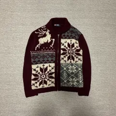 CHAPS RALPH LAUREN ニットジップジャケット