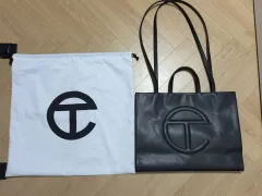 テルファー ラージ ショッパーバッグ ブラックのサムネイル