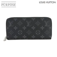 新品同様 ルイ ヴィトン LOUIS VUITTON モノグラム エクリプス ジッピー ウォレット ホリゾンタル 長財布 M11611 RFID 90322511