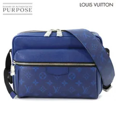 未使用 展示品 ルイ ヴィトン LOUIS VUITTON タイガラマ アウトドア メッセンジャー PM ショルダー バッグ コバルト M30242 90322969