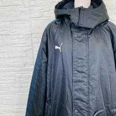 PUMA プーマ ベンチコート 裏ボア ブラック【F-8738】