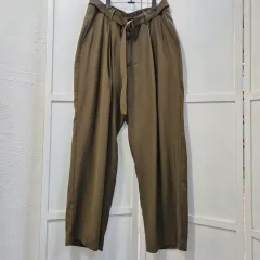 ザラ SSシーズン ワイド スラックス パンツ メンズ