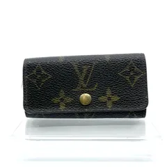 LOUIS VUITTON　ルイヴィトン　モノグラム ミュルティクレ4  4連キーケース M62631 ブラウン　シリアル：FL0054