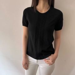 Y's ヨウジヤマモト コットンニット 半袖 Vネック - メルカリ