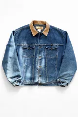 90's Wrangler ブランケット ウェスタン デニム ジャケット 50(110)