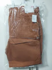 UNIQLO ユニクロ U チノ ハーフパンツ DARK オレンジ XL 新品
