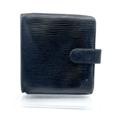 Louis Vuitton エピ 二つ折り財布 ブラック - メルカリ