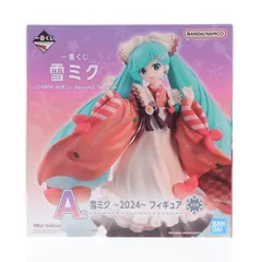 A賞 雪ミク 〜2024〜 一番くじ 雪ミク 〜SNOW MIKU〜 Second Season フィギュア プライズ バンダイスピリッツ
