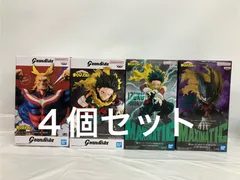 未開封 僕のヒーローアカデミア ヒロアカ Grandistaフィギュア オールマイト 緑谷出久 Maximaticフィギュア 緑谷出久II・III 4個セット LF4F06 f101