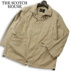 THE SCOTCH HOUSE スコッチハウス 通年★ ジップ ツイル ブルゾン ジャケット Sz.M メンズのサムネイル