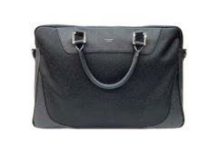 펠레모르비다 PELLE MORBIDA Capitano Brief Case 서류 가방 2Way 숄더 비즈니스 가방 가방 블랙 가방 남성 가방 비즈니스 가방 브리프케이스 로고 블랙 104B-162