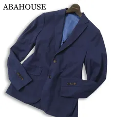 ABAHOUSE アバハウス 通年★ 背抜き アンコン スリム テーラード ジャケット Sz.3 メンズのサムネイル