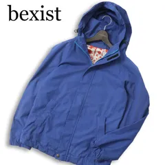 bexist ベグジット アバハウス 通年★ マウンテン パーカー ジャケット Sz.2 メンズ 紺 ネイビー