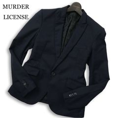美品 MURDER LICENSE ジャケット 光沢 シルバー 0124-A - メルカリ