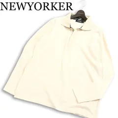 DAIDOH BY NEWYORKER ニューヨーカー 通年★ 長袖 リブ ポロシャツ 大きいサイズ Sz.LL メンズのサムネイル