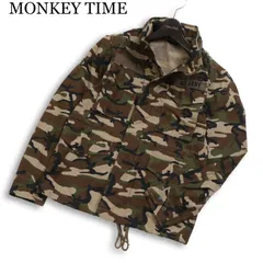 MONKEY TIME モンキータイム ユナイテッドアローズ 迷彩 カモフラ★ M-65 ミリタリー フィールド ジャケット Sz.S メンズのサムネイル