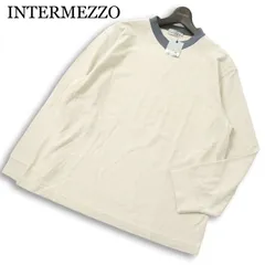 【新品 未使用】 INTERMEZZO FUTURO インターメッツォ 長袖 リブ カットソー Tシャツ 日本製 Sz.2L メンズ 大きいサイズのサムネイル