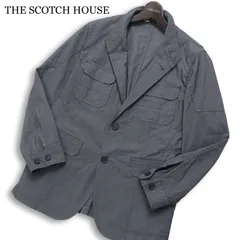 THE SCOTCH HOUSE スコッチハウス 通年★ サファリ ジャケット Sz.S メンズ 灰 グレーのサムネイル