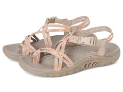 スケッチャーズ レディース シューズ サンダル SKECHERS Reggae Positive Space Taupe トープ