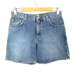 カルバンクラインジーンズ Calvin Klein Jeans デニム ショートパンツ ロゴ ウォッシュ加工 M 4 インディゴブルー