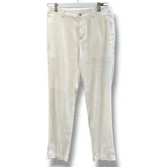 MACKINTOSH LONDON マッキントッシュロンドン リネン混パンツ 明るめ 透け感 シンプル 無地 白 ホワイト サイズ40 レディース 夏 ゴーゴー古着マルイ草加店4030のサムネイル