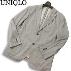 UNIQLO ユニクロ 通年 アンコン コンフォート テーラード ジャケット 大きいサイズ Sz.XL メンズ 灰 グレー