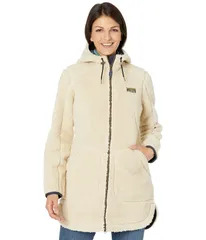 エルエルビーン レディース アウター コート フリース LLBean Mountain Pile Fleece Coat Natural